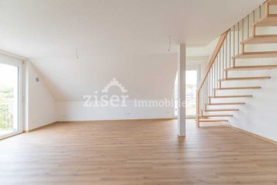 Schöne Dachgeschoss-Maisonetten-Neubauwohnung!