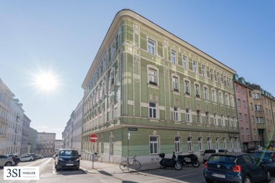 2-Zimmer-Wohnung mit Potenzial in tollem sanierten Haus