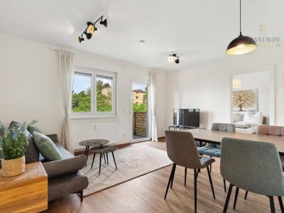 Möblierte Neubauwohnung mit Balkon neben LKH