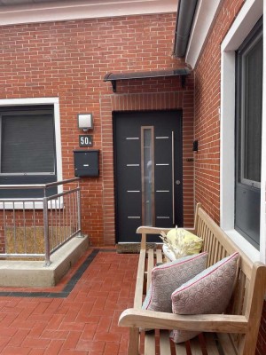 120 m² barrierefreie EG Wohnung plus 80 m² DG Wohnung, an der Nordseeküste