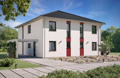 Moderne Doppelhaushälfte nahe Bötzsee
