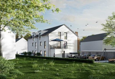 NEUBAU MIT DACHTERRASSE UND BALKON - 3 - Zimmer QNG