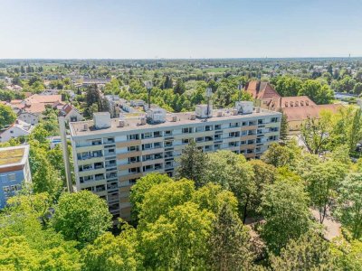 BOGENHAUSEN / bezugsfreie 3-Zimmer-Wohnung mit Westbalkon / KAUF GEGEN GEBOT