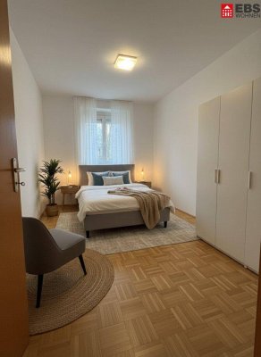 Sanierte 2-Zimmer-Wohnung inkl. Heizung mit eigenem Garten, Aufzug &amp; Parkplatz – ausschließlich für Pensionisten! Verfügbar ab sofort!