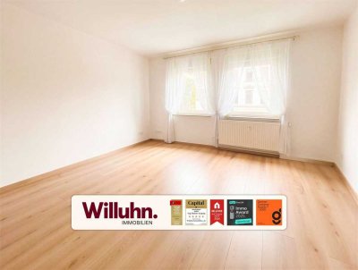 Attraktive Wohnung im 1. Obergeschoss mit Balkon und Tageslichtbad