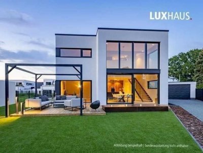 LUXHAUS Glasfasade 200 m² alles individuell planbar Schlüsselfertig 100% Wohlfühlklima