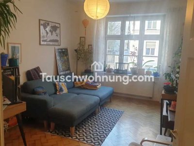 Tauschwohnung: Schöne 2,5 Zimmer Altbau in Schwanthalerhöhe gegen 3 Zimmer