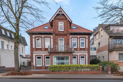 Alter Charakter trifft modernes Ambiente – ideal für Mehrgenerationen oder Wohnen & Arbeiten.