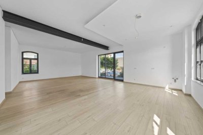 Barrierefreie Eigentumswohnung mit ca. 111 m² – modernes Wohnen trifft auf charmantes Ambiente.