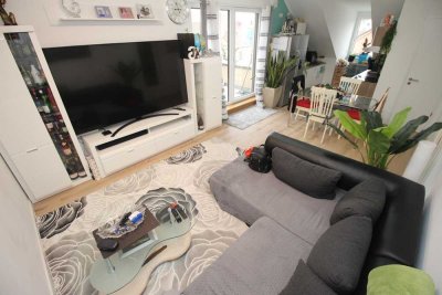 Moderne 2-Zimmer-Wohnung mit Dachterrasse, Aufzug und Tiefgarage in zentraler Lage von Ergoldsbach!
