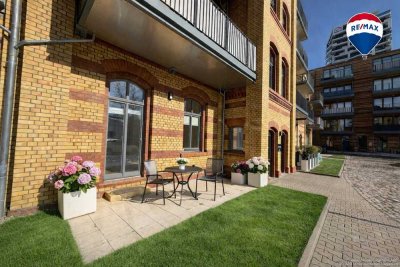 Exklusives Wohngefühl im VirchowQuartier – Stilvolle 3 Zimmer mit Nord- & Südterrasse + Stellplatz