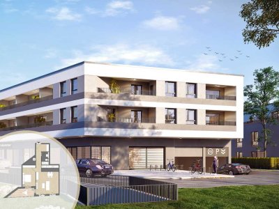 2-Zimmer-Wohnung mit Balkon I Neubau I Aufzug I provisionsfrei