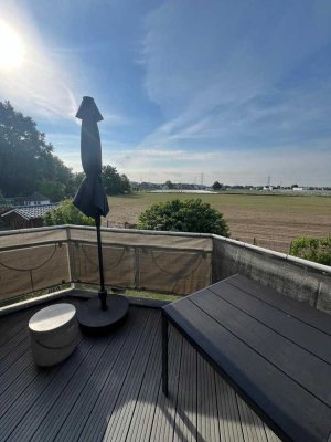 Stilvolle 2-Zimmer-Dachgeschosswohnung mit Balkon in Wesseling