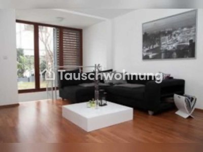 Tauschwohnung: 3 Zimmer  Maisonette Wohnung mit Garten