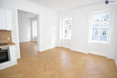 ++NEUHEIT++ saniertes 2-Zimmer-Altbaujuwel mit Fischgrätparkett und eleganten Flügeltüren ** Nahe dem grünen Prater + perfekter Anbindung an die U1 - Überzeugen Sie sich bei einer Besichtigung!