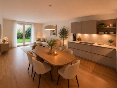 Westerberglogen: 4-Zimmer-Wohnung mit Garten und zwei  Terrassen