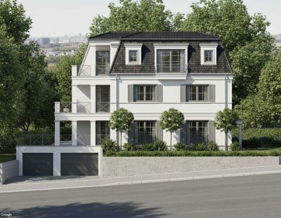 Exklusives Penthouse in mondäner Stadtvilla mit nur 4 WE am Godelsberg – KfW 40