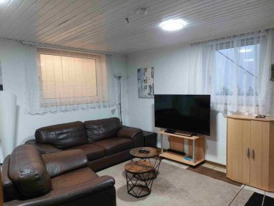 37 m² Single-Souterrain-Wohnung, vollmöbliert in Bonn-Buschdorf zu vermieten ab SOFORT
