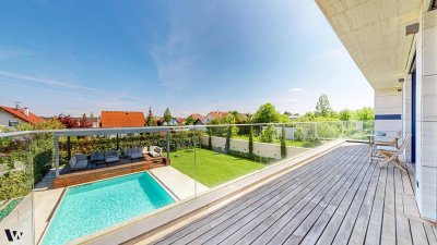 DER PURE LUXUS | DESIGNERVILLA MIT GARTEN &amp; BEHEIZTEM POOL | VIDEO-PRÄSENTATION
