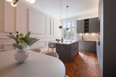 Ein Meisterwerk der Wohnkultur: Historischer Altbau trifft modernen Luxus im Herzen von Uhlenhorst
