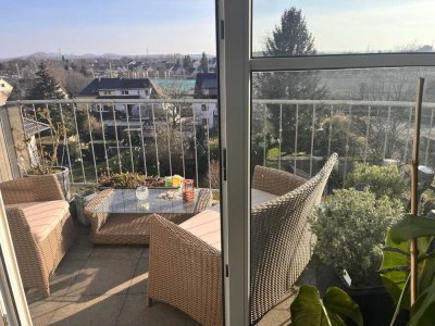 Wohnung mit 4 Zimmern und Maisonette mit Arbeitsbereich, hell/freundlich, Terrasse  (W13)