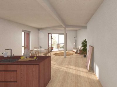 *NEUBAU* Traumhafte Eigentumswohnung im Norden Leipzigs mit Balkon und PV Anlage – Cashflow durch PV