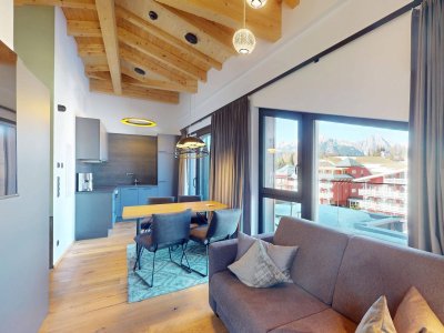 Buy-to-let: Wohnung mit Bergblick und Tiefgarage im "Summit Seefeld" für professionelle Vermietung