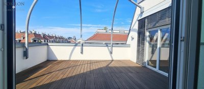 Exklusive Dachgeschoss-Residenz: Zwei Terrassen, 4,5-Zimmer-Einheit plus 2-Zimmer-Einheit