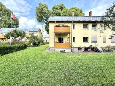 Urban & grün zugleich: 3-Zimmer-Wohnung mit Balkon und Gartenanteil