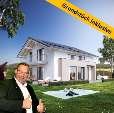 Schickes Effizienz 55 Traumhaus inklusive Baugrundstück