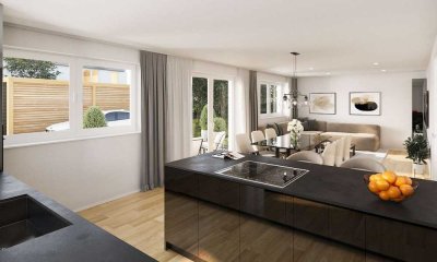 ERSTBEZUG! Neubau DHH mit TOP-Ausstattung mitten in Ampfing!
