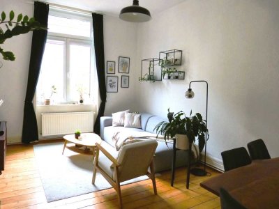 Exklusive, helle und gepflegte 3-Zimmer Altbauwohnung in Frankfurt am Main Provisionsfrei!!!
