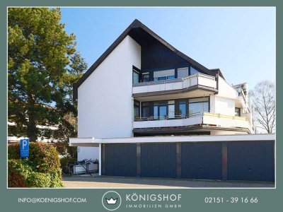 Für Bockum-Fans: Top geschnittene 3 Zimmerwohnung mit ausgebautem Spitzboden und 2 Balkonen
