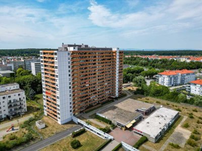 Helle und geräumige Wohnung mit großem Balkon