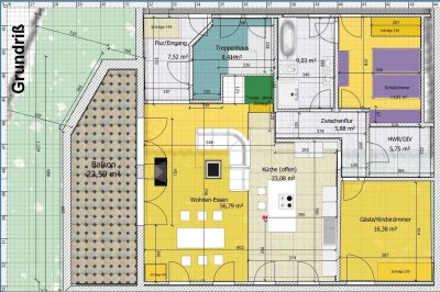 Sehr moderne 3,5-Zimmer-Wohnung mit großem Balkon in Isernhagen (Neuwarmbüchen)