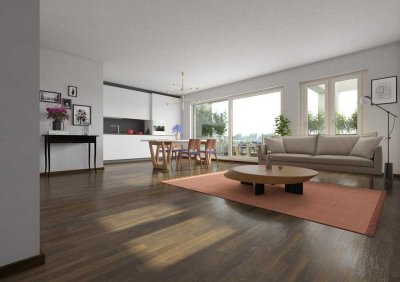 Urban Living mit Dachterrasse - 80 m² Penthouse in einzigartigem Ensemble | 1.3.1