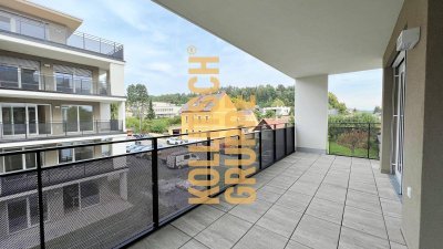 Verfügbar ab 01.09.2026. Top A15 - 2-Zimmer Wohnung mit Westbalkon und Tiefgaragenstellplatz.