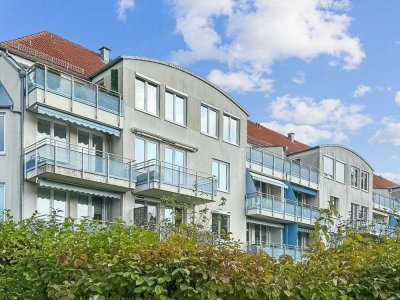 In Leipzig: Vermietete 2-Zimmer-Terrassenwohnung in Top-Lage nahe Auwald und Gohliser Schlösschen
