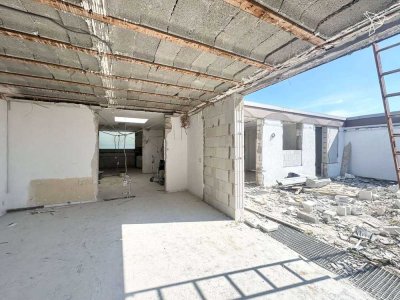 PLATZ FÜR NEUES DENKEN � Entkerntes Einfamilienhaus mit Einliegerwohnung in Gernsheim!