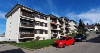 Ansprechende, gepflegte Zweizimmerwohnung mit Balkon und Einbauküche in Scheidegg