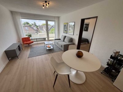 Teilmöbliert: Moers, zentrale Lage, frisch renovierte, neu und stilvoll eingerichtete 2-Zi.-Whg.,