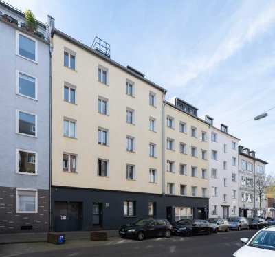 Top Lage in Pempelfort - vermietete 2 Raum Wohnung mit Potential!