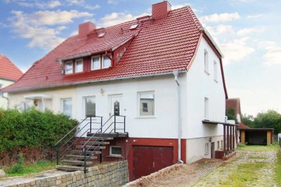 Zuhause gestalten in Ostseenähe: DHH mit Südgarten und zusätzlichem Ferienhaus in Zinnowitz
