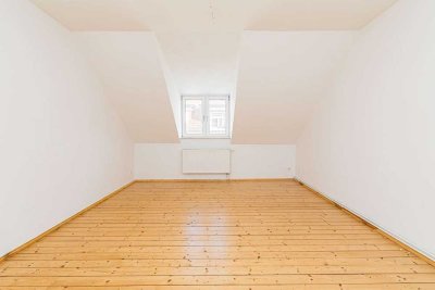 Bezugsfertige 2-Zimmer-Dachgeschoss-Wohnung in Plagwitz