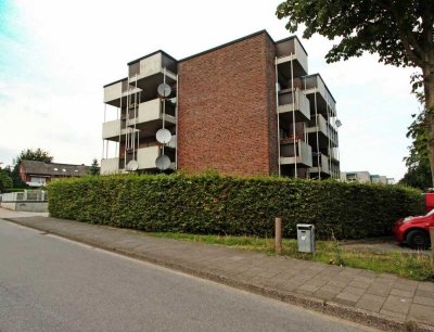 Hochparterrewohnung mit Balkon und Einbauküche in Greven!