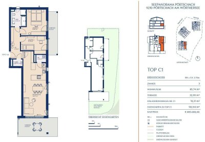 Exklusive Garten-Wohnung mit Nähe zum Wörthersee - SEEPANORAMA Pörtschach