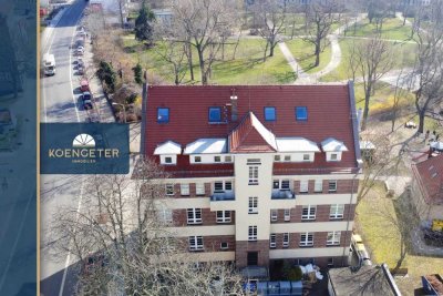 NEU: Wohnen am Reudnitzer Park mit eigenem Gartenanteil.