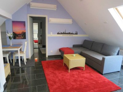Moin, das vollmöblierte Apartment „Hamburg“ erwartet Sie! Ich sage nur: ♥️-lich Willkommen
