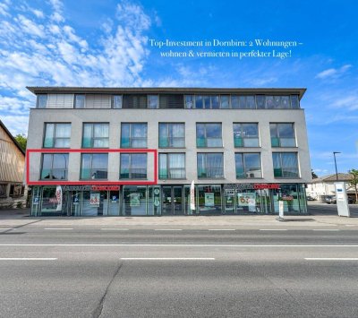 Top-Investment in Dornbirn: 2 Wohnungen – Wohnen &amp; Vermieten in perfekter Lage!