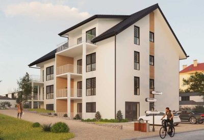 Klimafreundlicher Neubau. Wohnung energieeffizient und nachhaltig  KFW40 (WO-4)